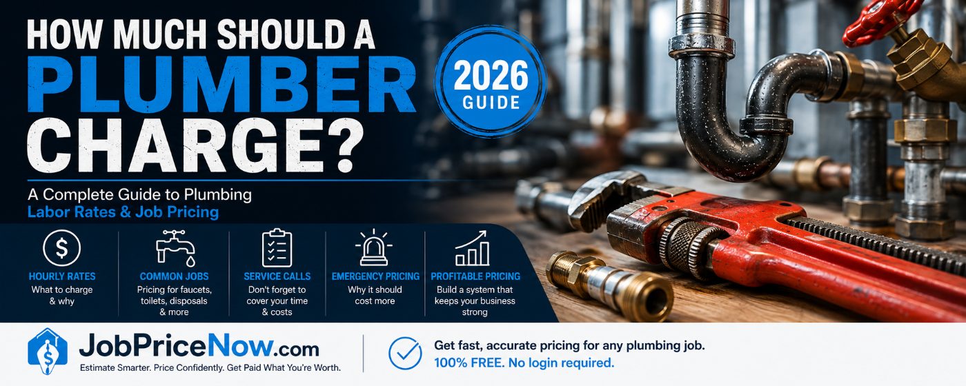 How Much Should a Plumber Charge? A 2026 Guide to Plumbing Job Pricing