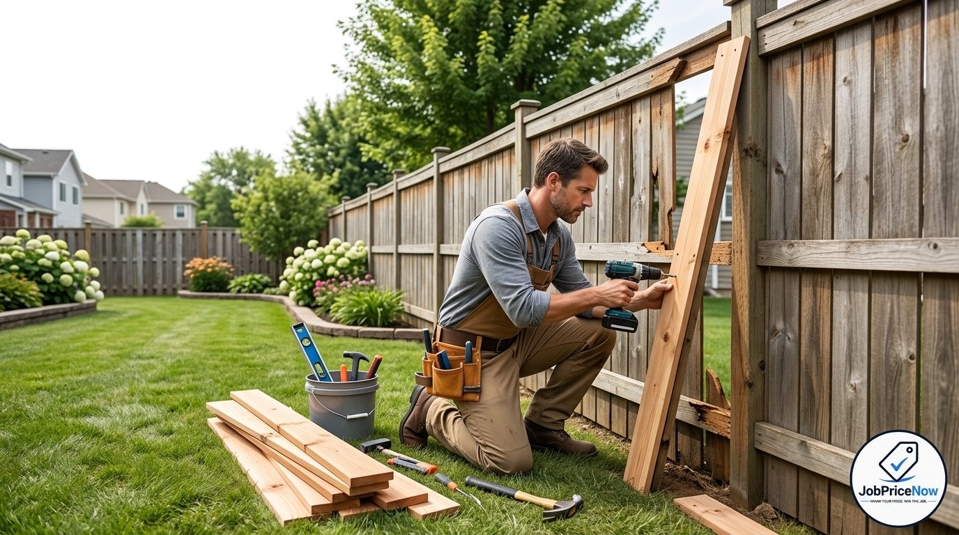 Fence Section Repair: What Should You Charge?